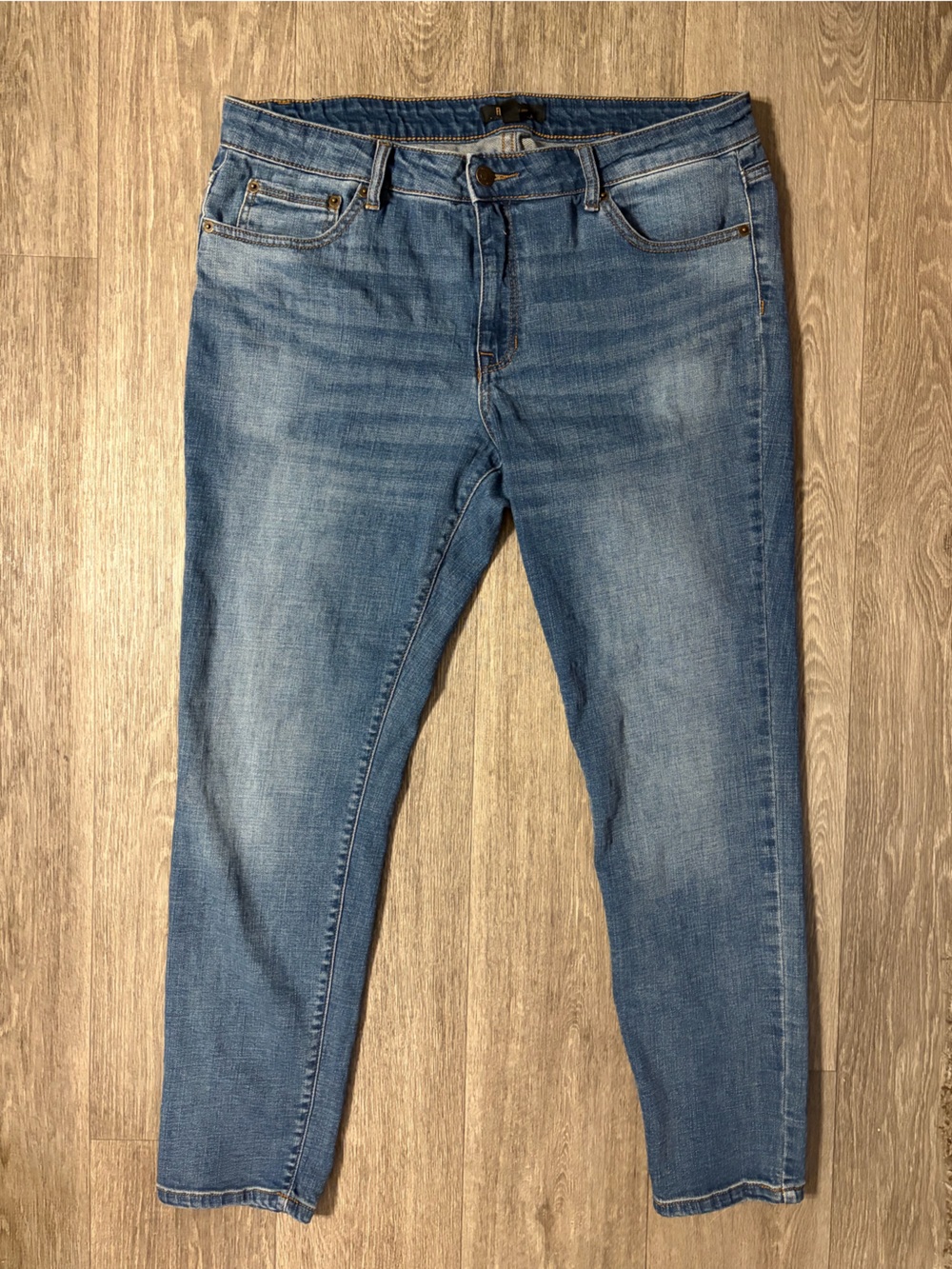 FRYE Women’s Skinny Jeans Medium Wash Stretch Denim Size 12